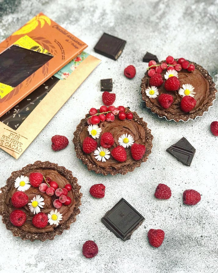 Tarte au chocolat sans gluten et sans lactose